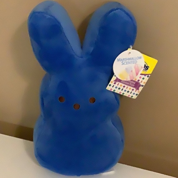 Peeps Blue 9" Marshmallow-Scented Bunny. New With Tags. - Picture 1 of 5